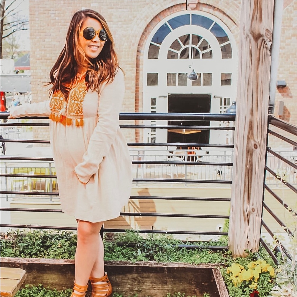 Forever21 Embroidered Dress